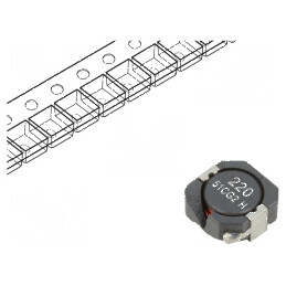 Inductor SMD 23,5uH 3,12A 39mΩ ±30% Isat 3A | Electronic-mag.ro | Componente Electronice