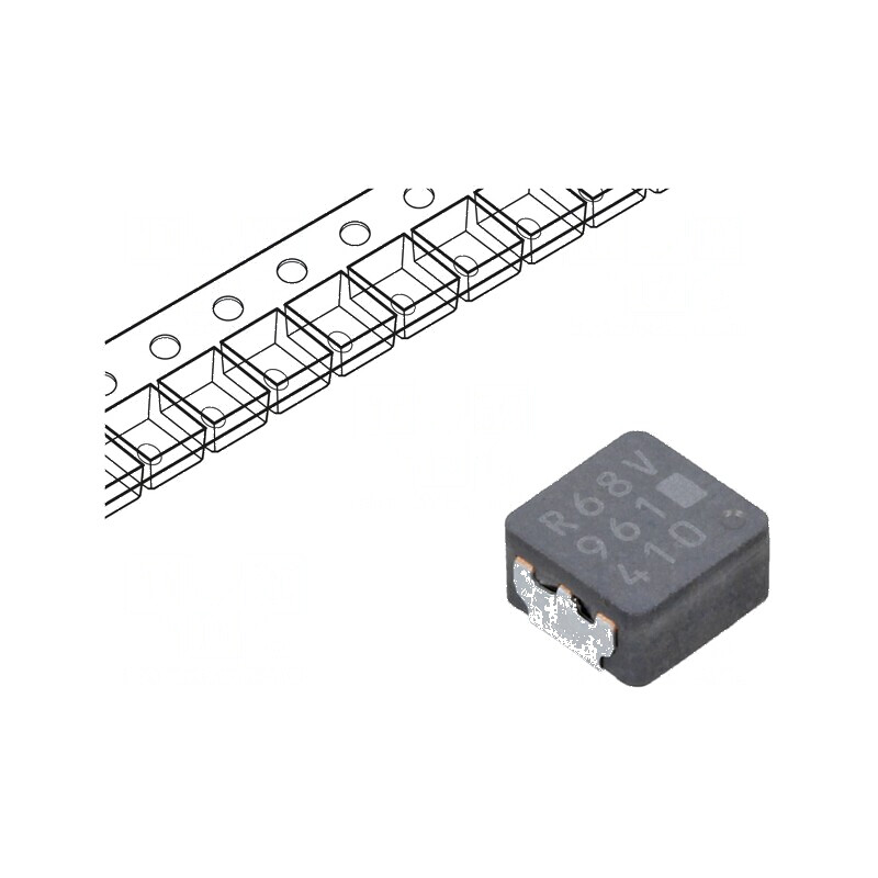 Inductor SMD 680nH 8,4A 7,6mΩ 5,5x5x3mm -40÷150°C | Electronic-mag.ro | Componente Electronice