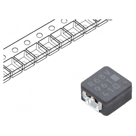 Inductor SMD 680nH 8,4A 7,6mΩ 5,5x5x3mm -40÷150°C | Electronic-mag.ro | Componente Electronice