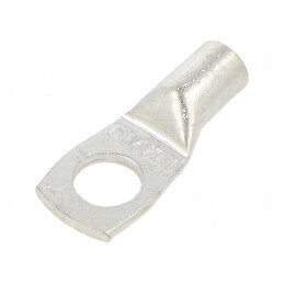 Vârf inelar tubular M10 25mm² crimpat cablu cositorit | Electronic-mag.ro | Componente Electronice