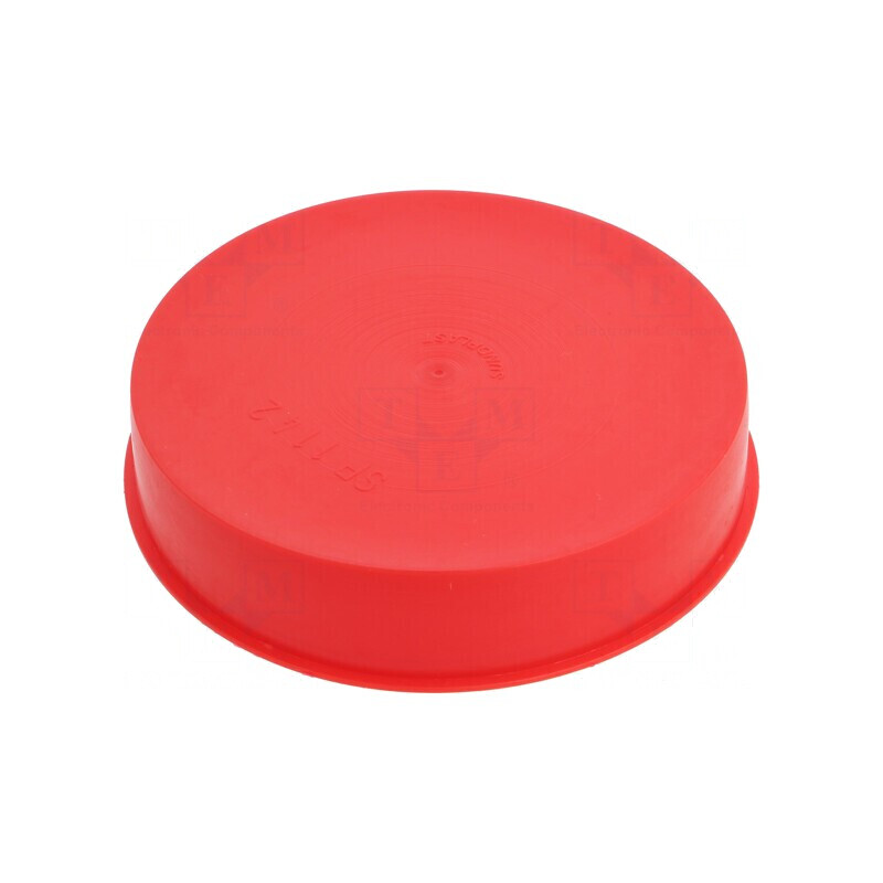 Obturator Corp Roşu Diametru 119,9mm H: 28,9mm LDPE SafeCAP | Electronic-mag.ro | Componente Electronice Obturator Corp Roşu Diametru 119,9mm H: 28,9mm LDPE SafeCAP | Electronic-mag.ro | Componente Electronice