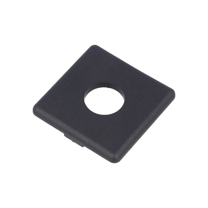 Capac de protecție pentru profil 10mm cu orificiu | Electronic-mag.ro | Componente Electronice Capac de protecție pentru profil 10mm cu orificiu | Electronic-mag.ro | Componente Electronice