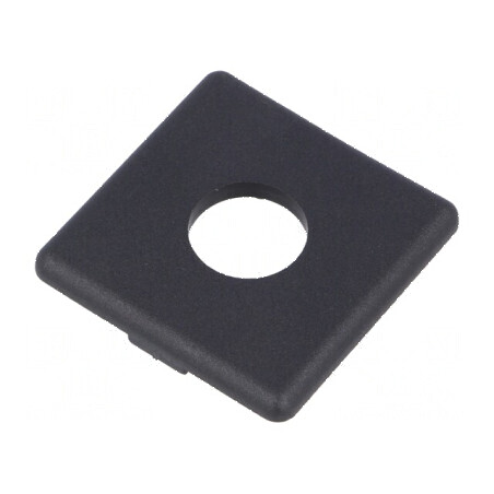 Capac de protecție pentru profil 10mm cu orificiu | Electronic-mag.ro | Componente Electronice