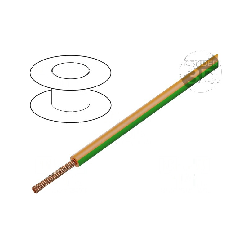 Cablu H05V-K LgY 0,75mm2 PVC portocaliu-verde 100m | Electronic-mag.ro | Componente Electronice Cablu H05V-K LgY 0,75mm2 PVC portocaliu-verde 100m | Electronic-mag.ro | Componente Electronice