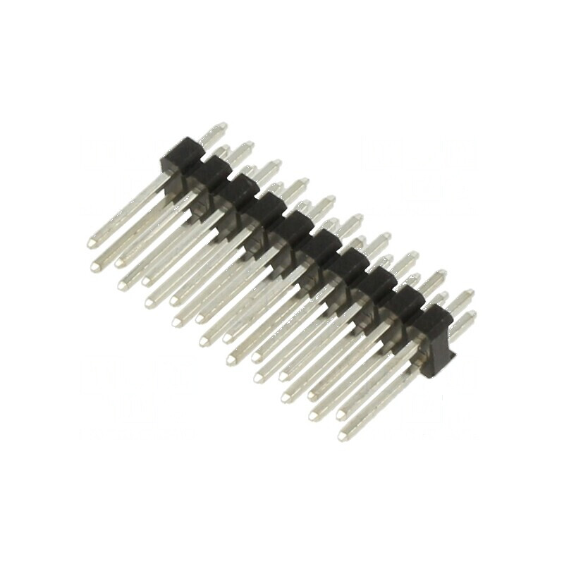 Conector şir pini tată 2,54mm 20 PIN THT drept | Electronic-mag.ro | Componente Electronice Conector şir pini tată 2,54mm 20 PIN THT drept | Electronic-mag.ro | Componente Electronice