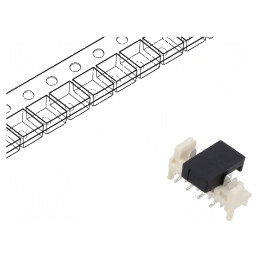 Conector cablu-placă soclu tată PIN 8 1,27mm SMT PicoFlex | Electronic-mag.ro | Componente Electronice