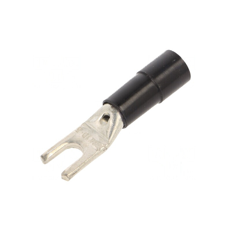 Furcă M5 Ø 5,3mm 10mm2 crimpat pe cablu izolată neagră | Electronic-mag.ro | Componente Electronice Furcă M5 Ø 5,3mm 10mm2 crimpat pe cablu izolată neagră | Electronic-mag.ro | Componente Electronice