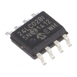 Memorie EEPROM 2KB I2C 256x8bit SO8 2,5-5,5V 400kHz | Electronic-mag.ro | Componente Electronice