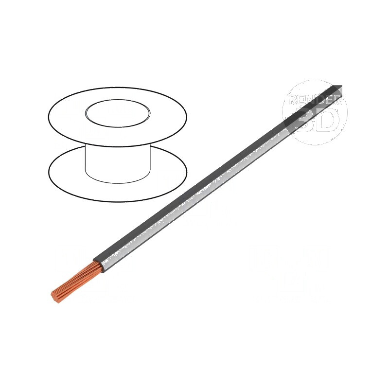 Cablu H05V-K LgY 0,75mm² PVC gri-alb 100m 300V 500V | Electronic-mag.ro | Componente Electronice Cablu H05V-K LgY 0,75mm² PVC gri-alb 100m 300V 500V | Electronic-mag.ro | Componente Electronice