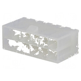 Conector cablu-placă soclu tată Mini-Fit Jr 4,2mm PIN 12 THT | Electronic-mag.ro | Componente Electronice