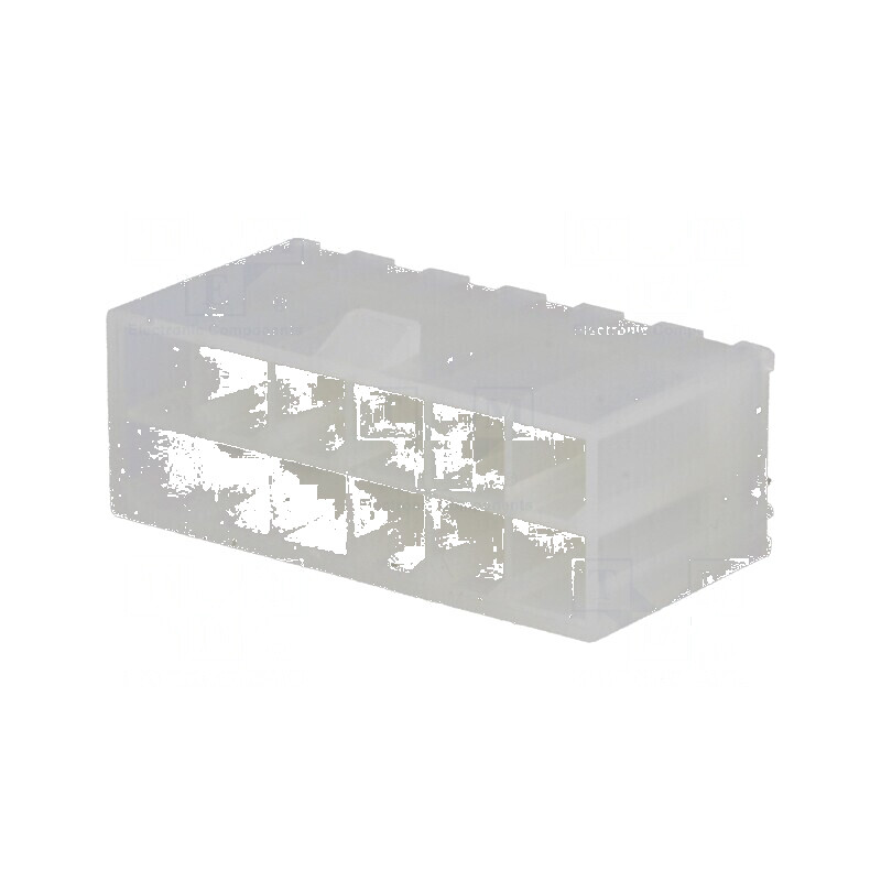 Conector cablu-placă soclu tată Mini-Fit Jr 4,2mm PIN 12 THT | Electronic-mag.ro | Componente Electronice