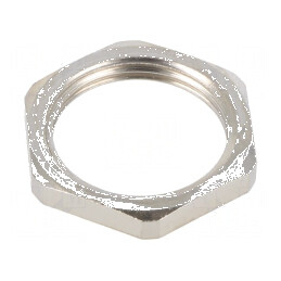 Piuliță M25 alamă 30mm filet metric pas 1,5 Entrelec | Electronic-mag.ro | Componente Electronice