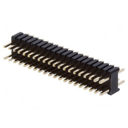 Conector şir pini tată 40 PIN 1,27mm THT drept | Electronic-mag.ro | Componente Electronice