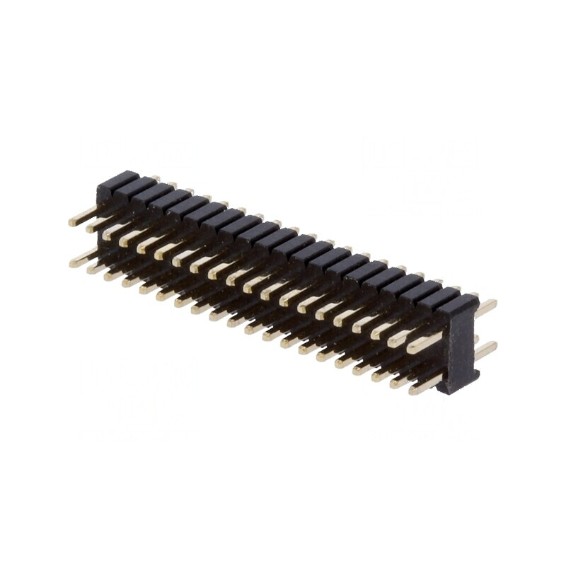 Conector şir pini tată 40 PIN 1,27mm THT drept | Electronic-mag.ro | Componente Electronice Conector şir pini tată 40 PIN 1,27mm THT drept | Electronic-mag.ro | Componente Electronice