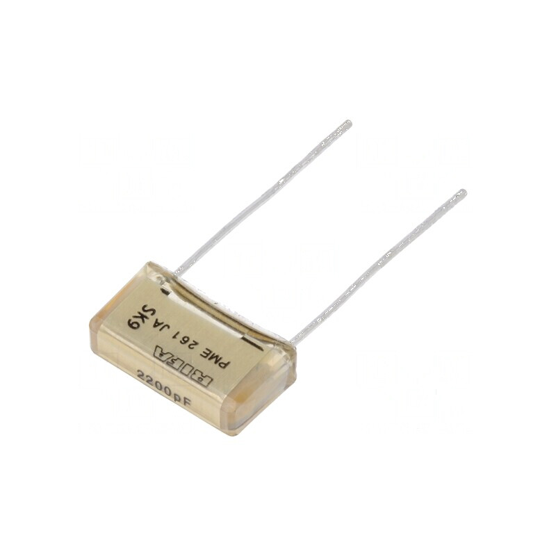 Condensator de hârtie 2,2nF 500VAC 10,2mm THT PME261 ±10% | Electronic-mag.ro | Componente Electronice