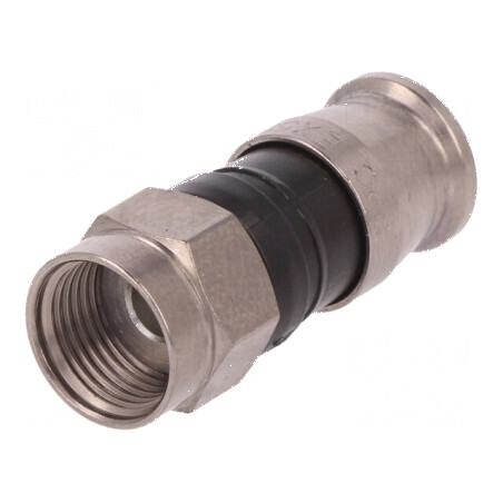 Conector F mufă tată 75Ω RG59 pentru crimpare cablu | Electronic-mag.ro | Componente Electronice