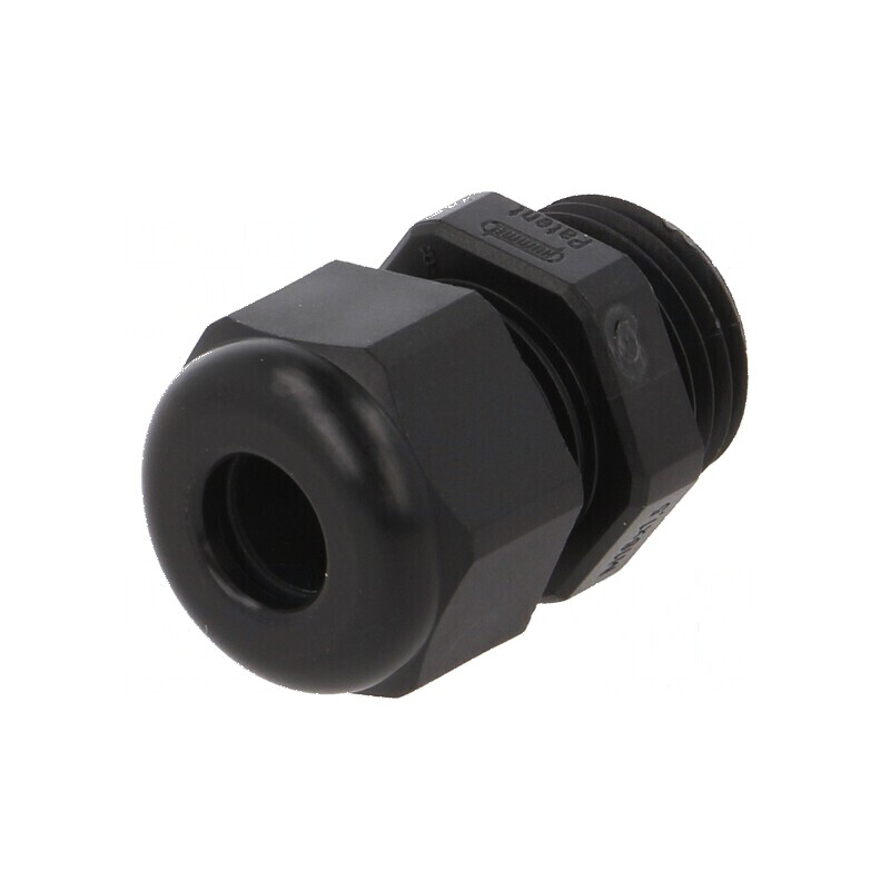 Garnitură de etanșare M16 1,5 IP68 poliamidă neagră | Electronic-mag.ro | Componente Electronice