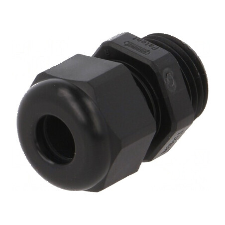 Garnitură de etanșare M16 1,5 IP68 poliamidă neagră | Electronic-mag.ro | Componente Electronice
