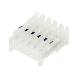 Conector cablu-placă mufă mamă 5 pini polarizate de trecere | Electronic-mag.ro | Componente Electronice