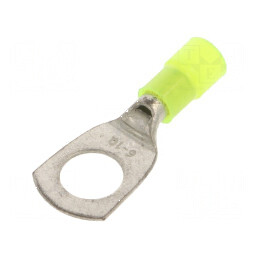 Vârf inelar tubular M10 10,2mm pentru cablu 4÷6mm² | Electronic-mag.ro | Componente Electronice