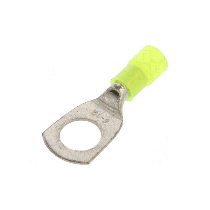 Vârf inelar tubular M10 10,2mm pentru cablu 4÷6mm² | Electronic-mag.ro | Componente Electronice