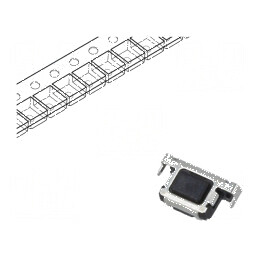 Microîntrerupător TACT SPST 0,015A 15VDC SMT Poz: 2 | Electronic-mag.ro | Componente Electronice