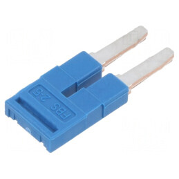 Punte de conectare piste 2 albastră 5mm UL94V-0 | Electronic-mag.ro | Componente Electronice