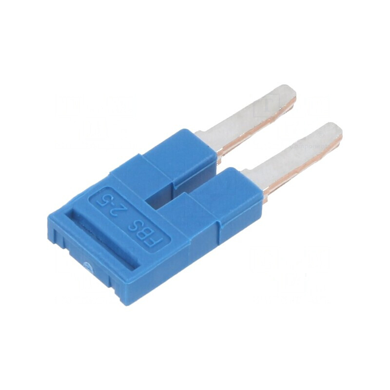 Punte de conectare piste 2 albastră 5mm UL94V-0 | Electronic-mag.ro | Componente Electronice