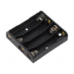 Suport AAA R3 pentru lipire neagră cu 4 urechi | Electronic-mag.ro | Componente Electronice