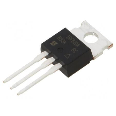 Tranzistor N-MOSFET 500V 3,2A TO220AB | Electronic-mag.ro | Componente Electronice