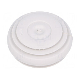 Manșon în trepte cu cap adâncit Ø 23mm SBS gri IP55 | Electronic-mag.ro | Componente Electronice