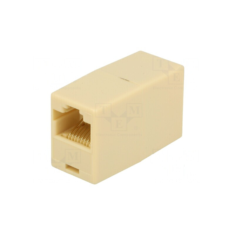 Adaptor RJ45 8p8c Cat 5 soclu x2 neecranaţi | Electronic-mag.ro | Componente Electronice Adaptor RJ45 8p8c Cat 5 soclu x2 neecranaţi | Electronic-mag.ro | Componente Electronice