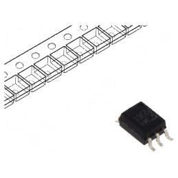 Optocuplor SMD 1 Canal Colector Deschis 3,75kV SO6 | Electronic-mag.ro | Componente Electronice