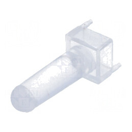 Tub LED rotund Ø3mm convex | Electronic-mag.ro | Componente Electronice