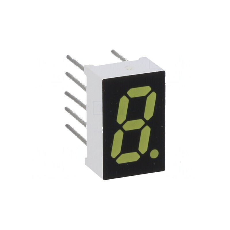 Afișaj LED 7 segmente 8mm 0,32 alb 65mcd catod | Electronic-mag.ro | Componente Electronice Afișaj LED 7 segmente 8mm 0,32 alb 65mcd catod | Electronic-mag.ro | Componente Electronice