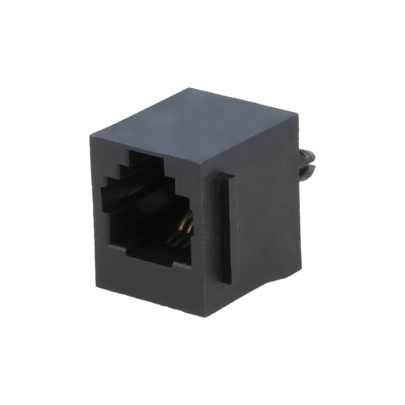 Conector RJ11 soclu 4 PIN Cat 5 6p4c THT drept | Electronic-mag.ro | Componente Electronice Conector RJ11 soclu 4 PIN Cat 5 6p4c THT drept | Electronic-mag.ro | Componente Electronice