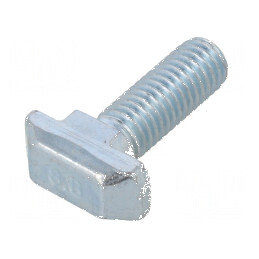 Şurub M8 pentru profile - Lăţime cant 10mm, Lungime 25mm, Oţel zincat | Electronic-mag.ro | Componente Electronice