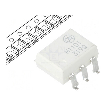 Optocuplor SMD 1 Canal OUT Tranzistori 4,17kV 300V | Electronic-mag.ro | Componente Electronice