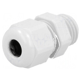 Garnitură etanșare M12 1,5 IP68 poliamidă gri deschis | Electronic-mag.ro | Componente Electronice