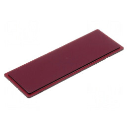 Filtru roșu 30mm x 84mm x 2mm | Electronic-mag.ro | Componente Electronice