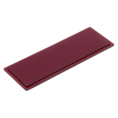 Filtru roșu 30mm x 84mm x 2mm | Electronic-mag.ro | Componente Electronice