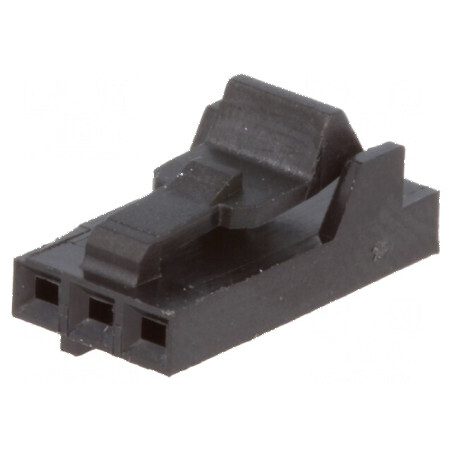 Conector cablu-cablu PCB mufa mamă AMPMODU MTE 2,54mm 3 pini | Electronic-mag.ro | Componente Electronice