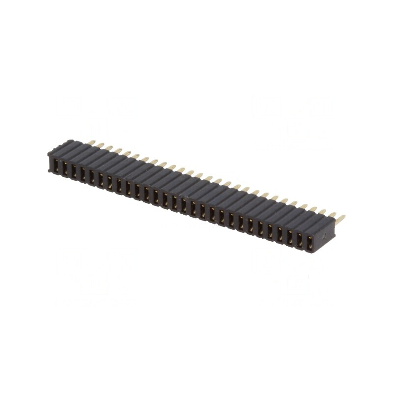 Conector şiruri pini soclu mamă 1x28 THT 1,27mm | Electronic-mag.ro | Componente Electronice Conector şiruri pini soclu mamă 1x28 THT 1,27mm | Electronic-mag.ro | Componente Electronice