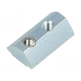 Piuliță profil 8mm oțel zincat 40mm | Electronic-mag.ro | Componente Electronice