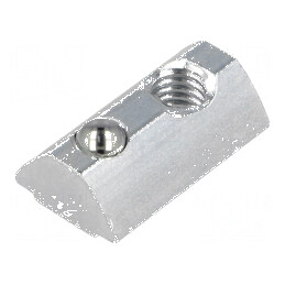 Piuliță profil 8mm oțel zincat 40mm | Electronic-mag.ro | Componente Electronice