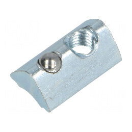 Piuliță oțel zincată 30mm, lățime cant 6mm | Electronic-mag.ro | Componente Electronice