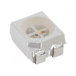 LED SMD PLCC4 roșie/verde 3,2x2,8mm 120° 1,85÷2,3V 1,9÷2,4V | Electronic-mag.ro | Componente Electronice