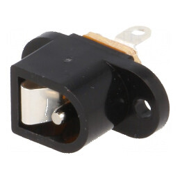 Conector alimentare DC 5,5/2,1mm tată 500mA lipire | Electronic-mag.ro | Componente Electronice