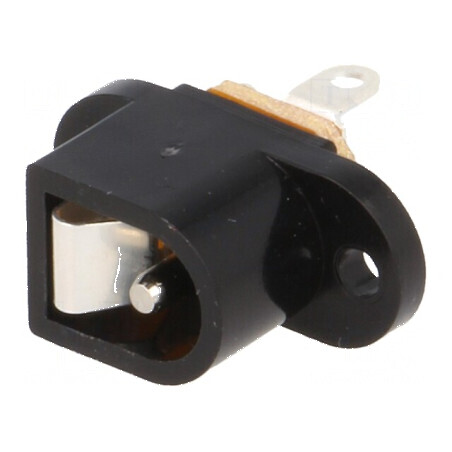 Conector alimentare DC 5,5/2,1mm tată 500mA lipire | Electronic-mag.ro | Componente Electronice