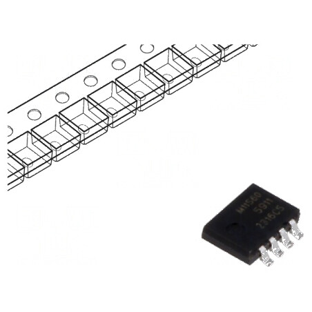 Tranzistor N-MOSFET 60V 61A 244A 91W | Electronic-mag.ro | Componente Electronice